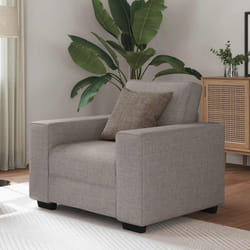 vidaXL Poltrona Tortora 60 cm in Tessuto