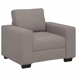 vidaXL Poltrona Tortora 60 cm in Tessuto - Vista aggiuntiva 2