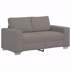 vidaXL Divano Divanetto Grigio Chiaro 120cm Tessuto di Velluto a Coste - Vista aggiuntiva 2