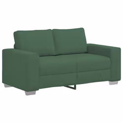 vidaXL Divano Divanetto Verde Scuro 120cm Tessuto di Velluto a Coste - Vista aggiuntiva 2