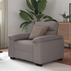 vidaXL Poltrona Tortora 60 cm in Tessuto