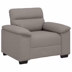 vidaXL Poltrona Tortora 60 cm in Tessuto - Vista aggiuntiva 2