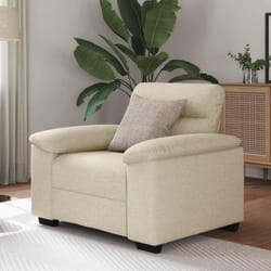 vidaXL Poltrona 60 cm in Lino