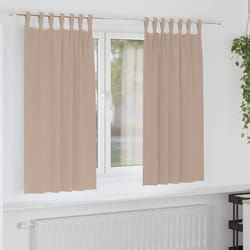 vidaXL Tende con tende 2 pcs Talpa 175x140cm Poliestere