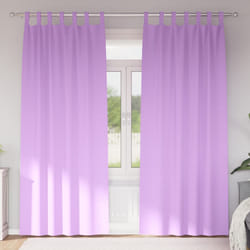 vidaXL Tende con tende 2 pcs Viola 245x140cm Poliestere