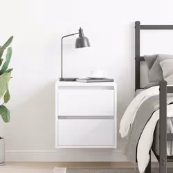 VidaXL 861247 comodino Bianco - Vista aggiuntiva 3