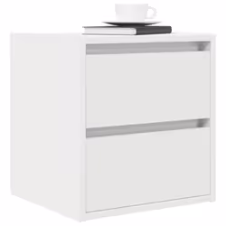 VidaXL 861247 comodino Bianco - Vista aggiuntiva 4