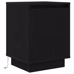 VidaXL 861267 comodino Nero - Vista aggiuntiva 3