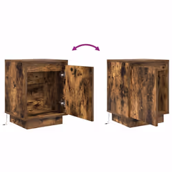 VidaXL 861273 comodino Quercia - Vista aggiuntiva 7