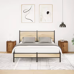 VidaXL 861280 comodino Legno - Vista aggiuntiva 4