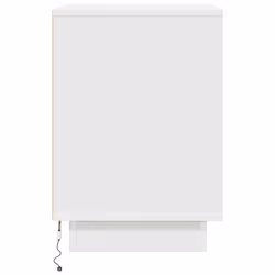 VidaXL 861301 comodino 3 cassetto/cassetti Bianco - Vista aggiuntiva 7