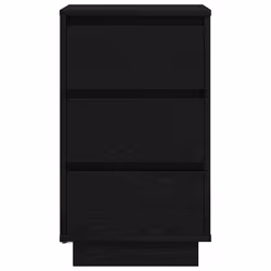 VidaXL 861302 comodino 3 cassetto/cassetti Nero - Vista aggiuntiva 7