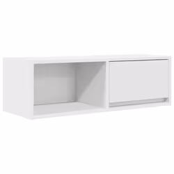 vidaXL Mobile Porta TV Bianco 80x31x25,5 cm in Legno Multistrato - Vista aggiuntiva 2