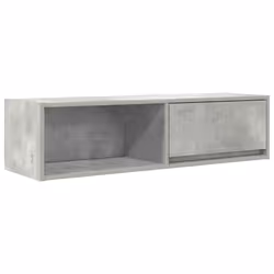 vidaXL Mobile TV Grigio Cemento 100x31x25,5 cm Legno Multistrato - Vista aggiuntiva 2