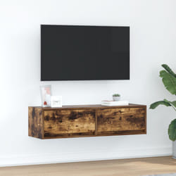 vidaXL Mobile TV Finto Rovere 100x31x25,5 cm Legno Ingenerizzato