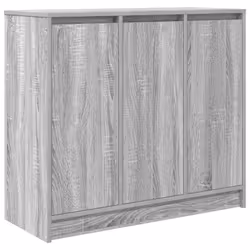vidaXL Credenza Grigio Sonoma 85x34x76 cm in Legno Multistrato - Vista aggiuntiva 2
