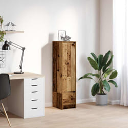 Vidaxl - Credenza Legno Antico 29,5x34x119,5 cm in Truciolato 955590