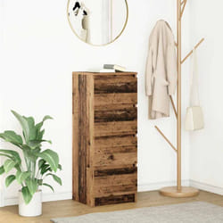 Credenza Legno Antico 37,5x35x99 cm in Legno Multistrato Vidaxl 630238
