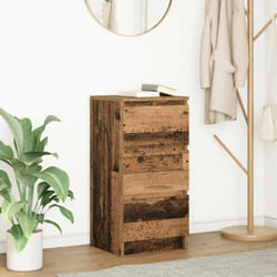 Credenza Legno Antico 37,5x35x76 cm in Legno Multistrato Vidaxl 818729