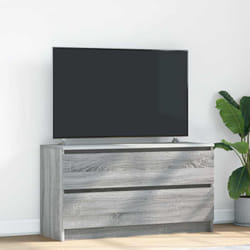 Vidaxl - Mobile tv Grigio Sonoma 100x35x54 cm in Legno Multistrato 358640