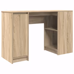 vidaXL Scrivania Rovere Sonoma 120x42x76 cm in Legno Multistrato - Vista aggiuntiva 2