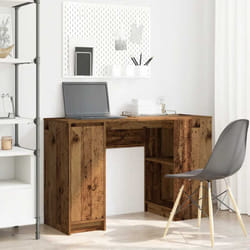 Scrivania Legno Antico 120x42x76 cm in Legno Multistrato Vidaxl 111976