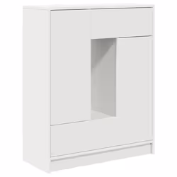 vidaXL Credenza con Cassetti e Ante Bianco 73x31x90 cm - Vista aggiuntiva 2