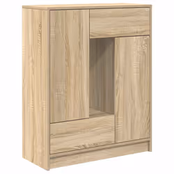vidaXL Credenza con Cassetti e Ante Rovere Sonoma 73x31x90 cm - Vista aggiuntiva 2