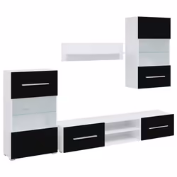 VidaXL 3324230 supporto TV e sistema audio 8 ripiani - Vista aggiuntiva 2