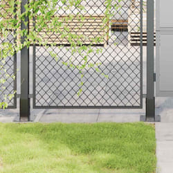 Basi per Pali Quadrati 12 pz 71x71mm Acciaio Verniciato Polvere vidaXL232679