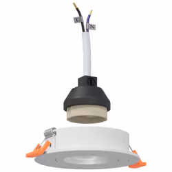 vidaXL Spotlights con i riflettori 24 pcs Bianco 9 x 9 x cm Alluminio - Vista aggiuntiva 2