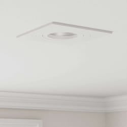 vidaXL Spotlights con i riflettori 12 pcs Bianco 9 x 9 x cm Alluminio