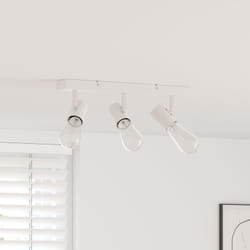 Faretto da soffitto 3 vie regolabili Bianco E27 - Vidaxl