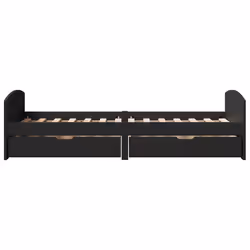 VidaXL 3314678 divano Divano letto Nero - Vista aggiuntiva 5