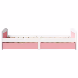 VidaXL 3314679 divano Divano letto Rosa, Bianco - Vista aggiuntiva 5