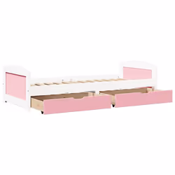VidaXL 3314679 divano Divano letto Rosa, Bianco - Vista aggiuntiva 6