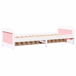 VidaXL 3314679 divano Divano letto Rosa, Bianco - Vista aggiuntiva 8