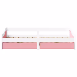 VidaXL 3314681 divano Divano letto Rosa, Bianco - Vista aggiuntiva 5