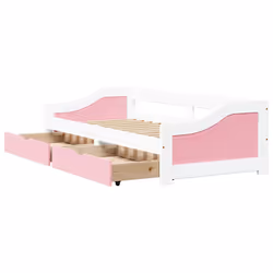 VidaXL 3314681 divano Divano letto Rosa, Bianco - Vista aggiuntiva 6