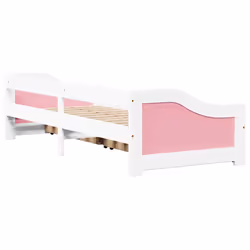 VidaXL 3314681 divano Divano letto Rosa, Bianco - Vista aggiuntiva 8