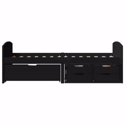 VidaXL 3314682 divano Divano letto Nero - Vista aggiuntiva 5
