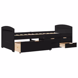 VidaXL 3314682 divano Divano letto Nero - Vista aggiuntiva 6
