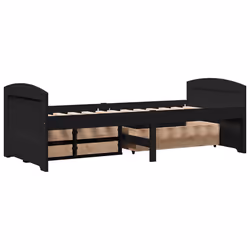 VidaXL 3314682 divano Divano letto Nero - Vista aggiuntiva 8