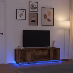 Caratterizzato da un design pratico ed elegante, questo mobile porta TV con luci a LED è destinato a diventare il punto focal ...