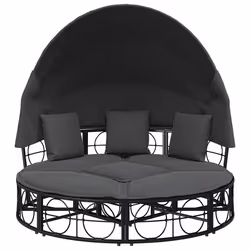 VidaXL 4108234 letto per esterni Grigio - Vista aggiuntiva 6