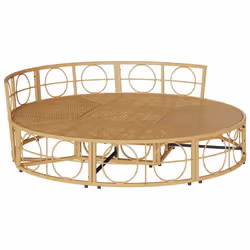 VidaXL 4108237 letto per esterni Crema - Vista aggiuntiva 5