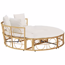 VidaXL 4108237 letto per esterni Crema - Vista aggiuntiva 7