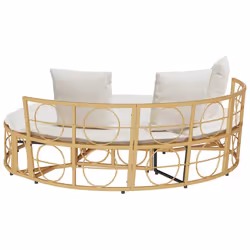 VidaXL 4108237 letto per esterni Crema - Vista aggiuntiva 8
