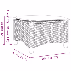 VidaXL 4108247 Pouff - Vista aggiuntiva 8