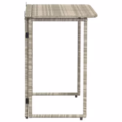 VidaXL 4108258 tavolo da esterno Grigio - Vista aggiuntiva 5